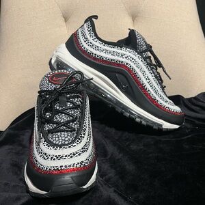 Nike Women's Athletic Shoes - Black, White, Red